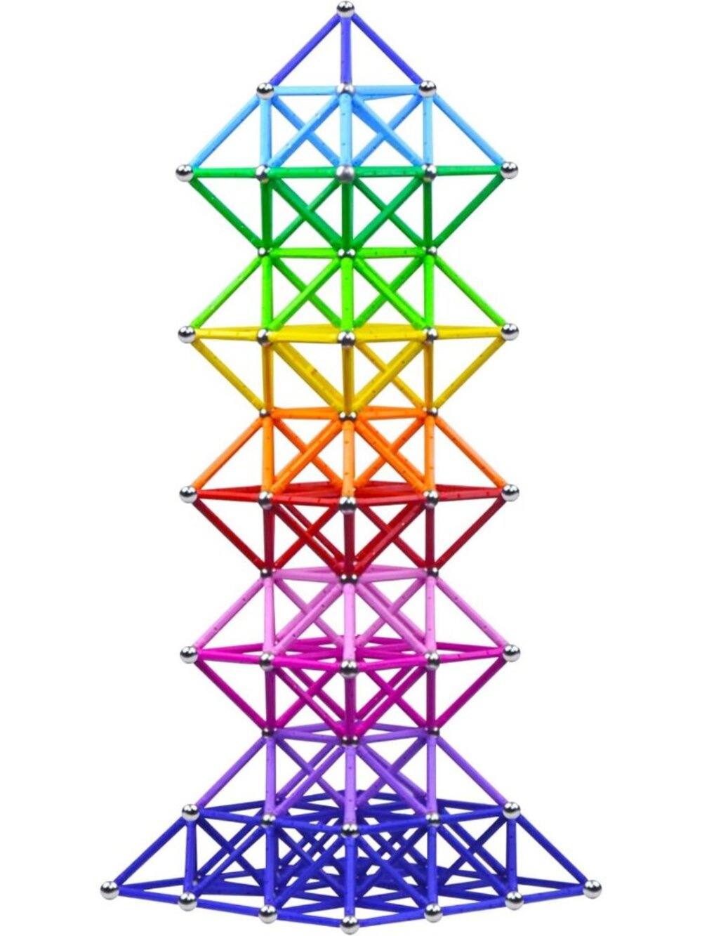 160pcs Magnetic Building Blocks Set - 3D STEM Toys for Kids & Adults, Storage